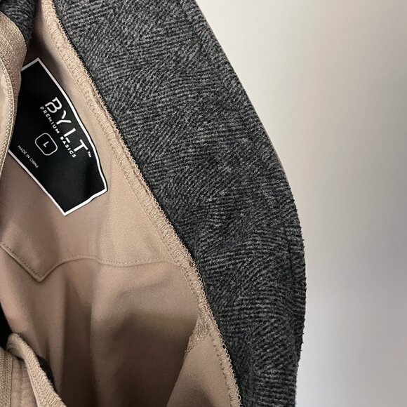 BYLT Elite Fairway Drop-Cut Pullover Size L Driftwood - Picture 12 of 16